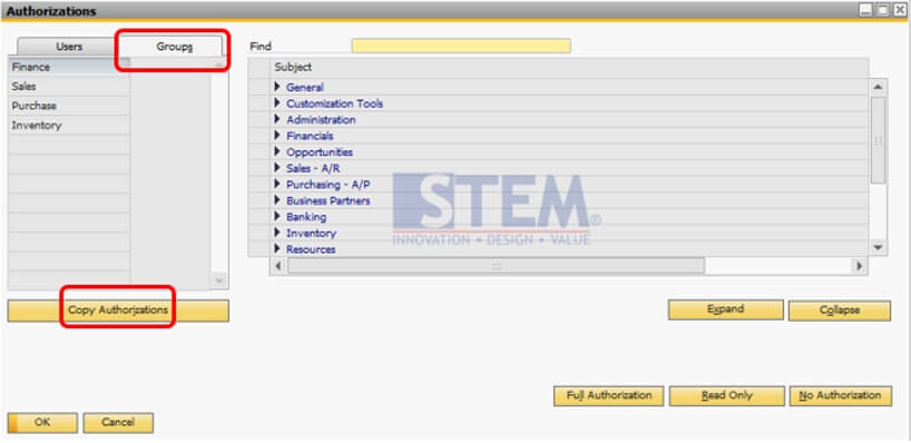 stem sapb1tips authorization1a