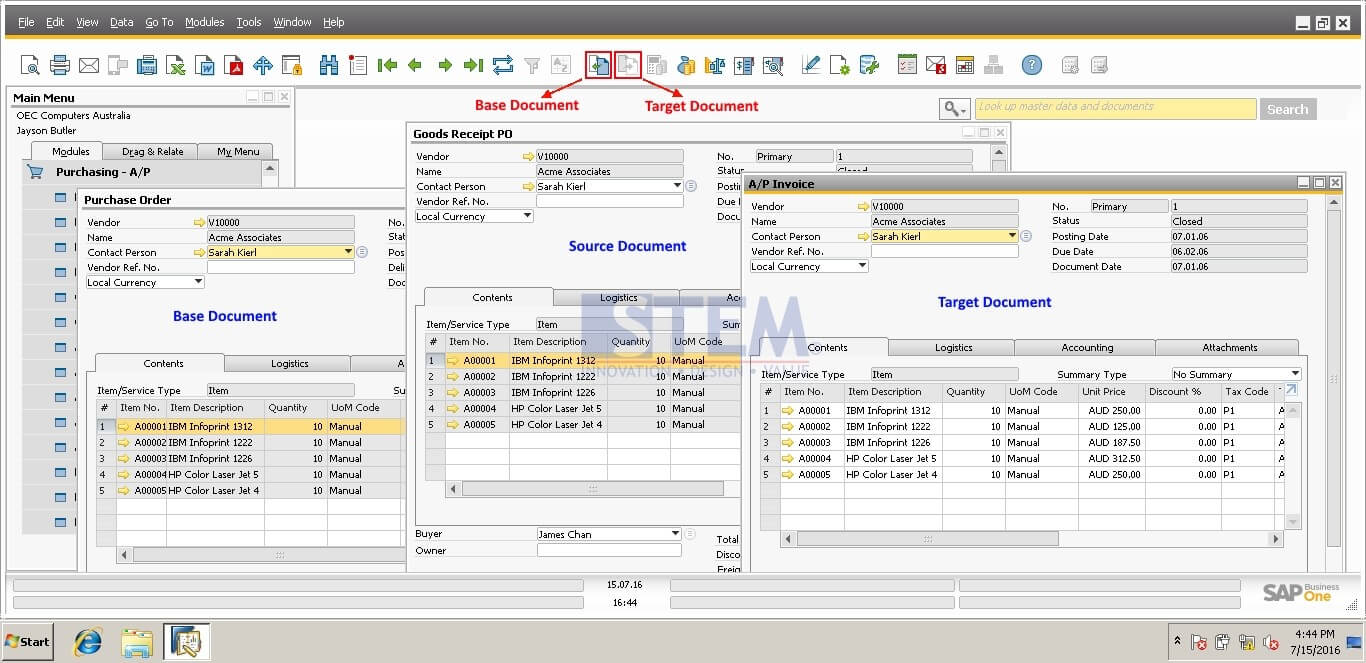 SAP Business One Indonesia Partner/Open Related Document