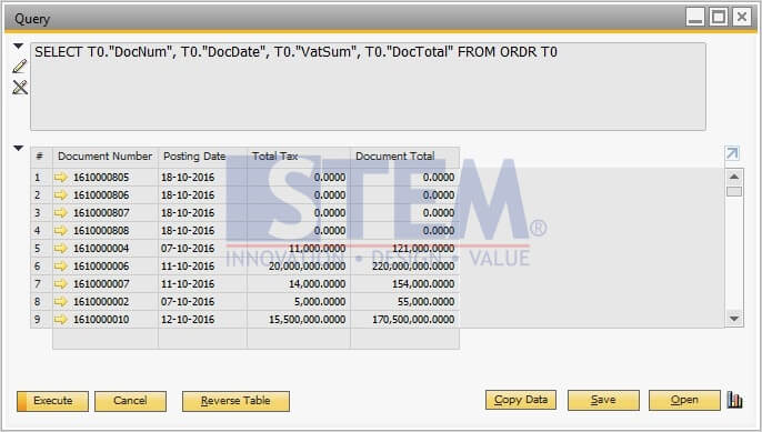 SAP Business One Indonesia Partner/TotalinQuery1