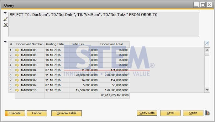 SAP Business One Indonesia Partner/TotalinQuery1