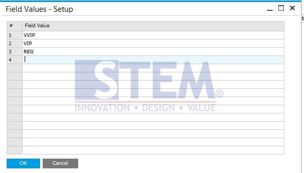 STEM - SAP Business One Indonesia Partner /LookupField4