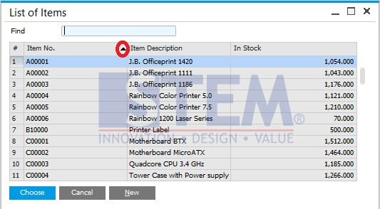 STEM - SAP Business One Indonesia Partner /FindDescription1