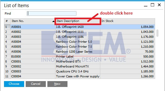 STEM - SAP Business One Indonesia Partner /FindDescription2