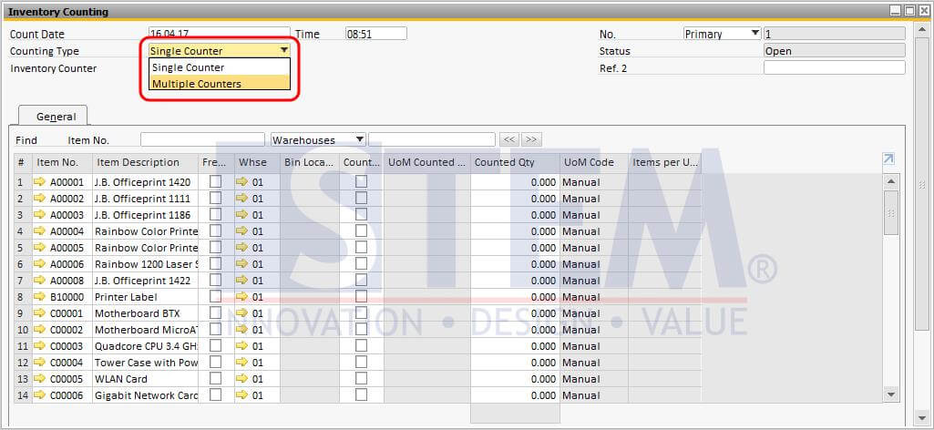 STEM-SAP_Business_One_Tips-Multiple_Counter_In_Inventory_Counting-01