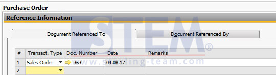 SAP_BusinessOne_Tips-STEM-DocumentReferenceInformationOnPO