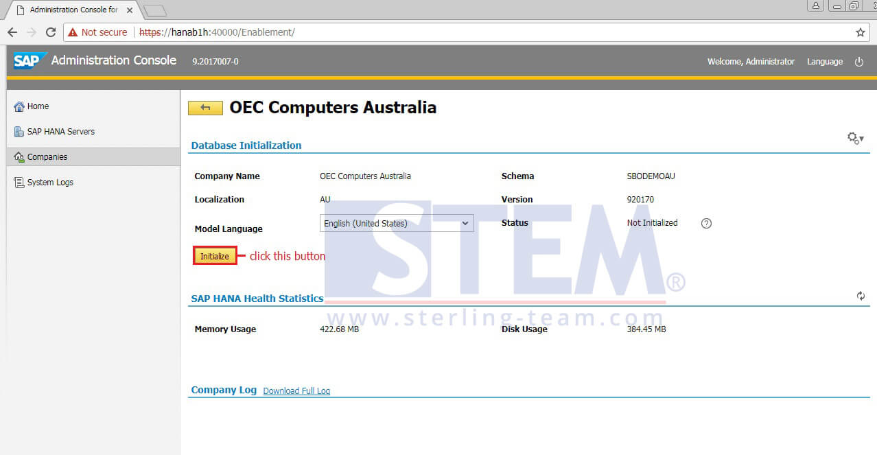 SAP_BusinessOne_Tips-STEM-Activate Pervasive Analytics on HANA_03