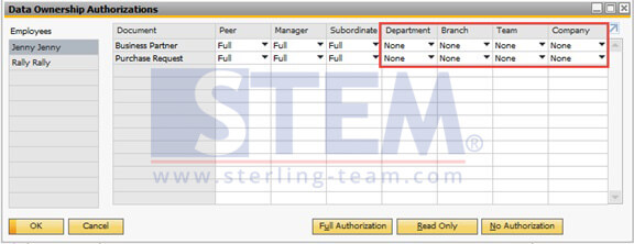 SAP_BusinessOne_Tips-STEM-Data Ownership_Setup_07