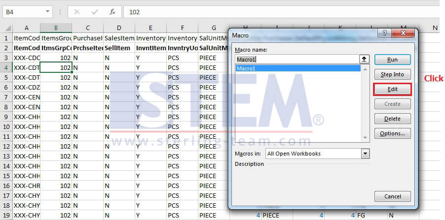 SAP_BusinessOne_Tips-STEM-Using Macro for Spliting Excel Documents_04