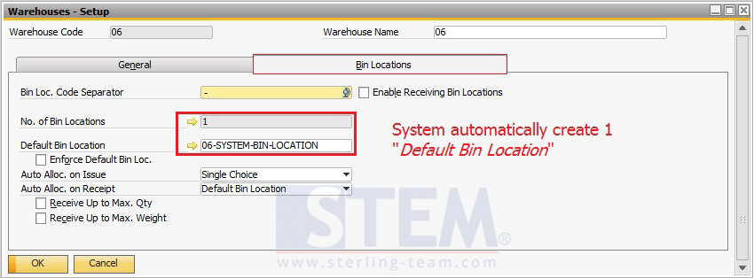 Using Bin Location on SAP Business One