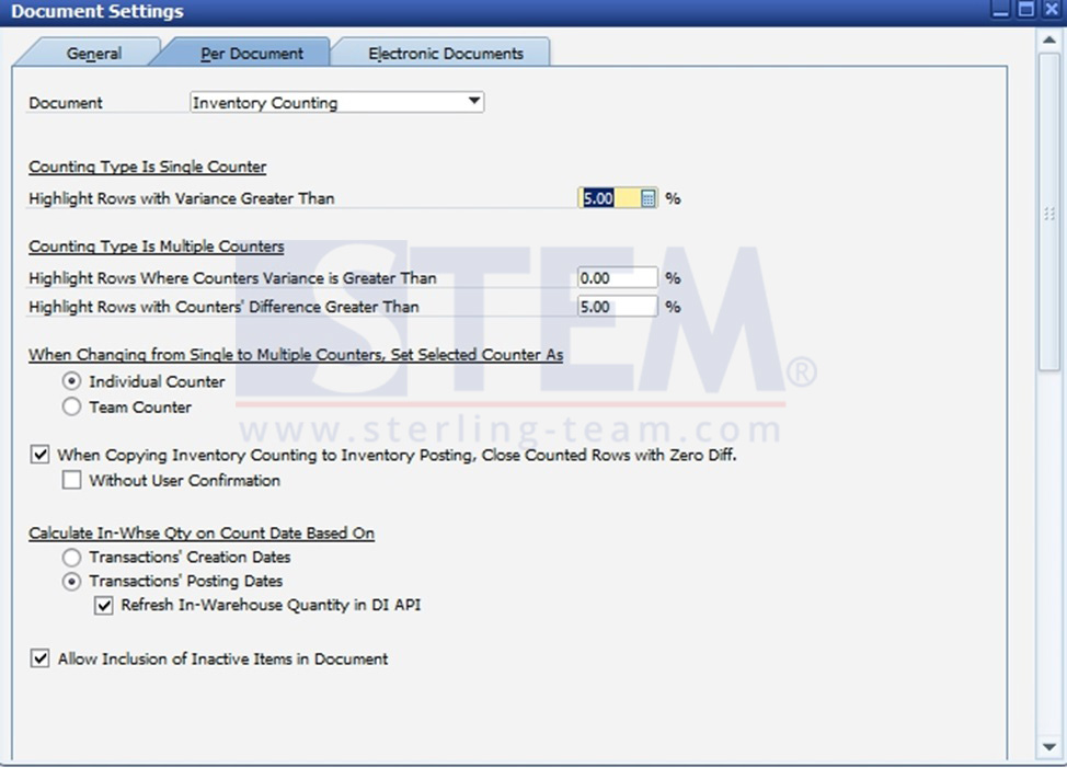 SAP Business One Tips - STEM SAP Gold Partner Indonesia - Rounding Method on SAP B1