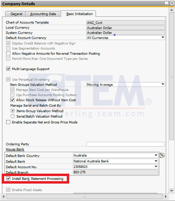 SAP_Business_One_Tips-STEM-Bank Statement Processing on SAP B1