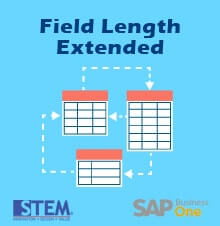 Field Length Extended in SAP Business One 9.2 - SAP Business One Tips