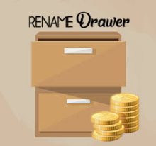 Rename Chart Of Account Drawer