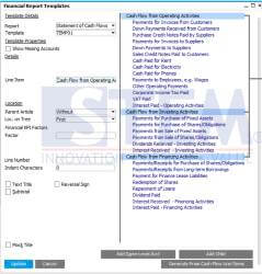 Menggunakan Formula Pada Laporan Statement of Cash Flow