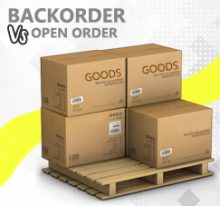 Qty Backorder Vs Qty Open Order