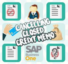 Cancelling Your Closed Credit Memo