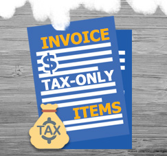 Tagihan Khusus Pajak untuk Barang Tax-Only