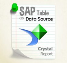 Tabel SAP Sebagai Data Source di Crystal Report Versi HANA