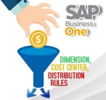 Menambah Dimension, Cost Center & Distribution Rules