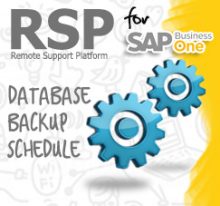 RSP for Database Backup Schedule