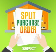 Split Purchase Order untuk Beda Gudang