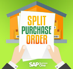 Split Purchase Order untuk Beda Gudang