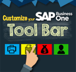 Pengaturan Komposisi Tool Bar SAP