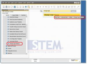 SAP Business One Change Log Cleanup Guide