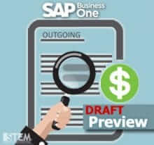 How to Preview Your Incoming or Outgoing Payment Draft on SAP B1