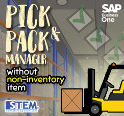 Pick and Pack Manager on SAP B1