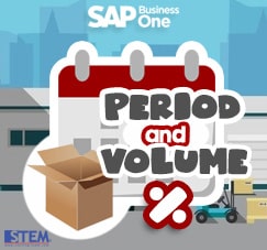 SAP Business One Tips - SAP Gold Partner Indonesia - Period and Volume Discount