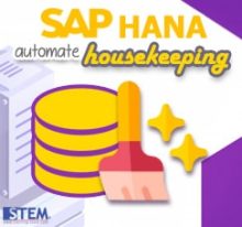 HANA Housekeeping dengan Script Python