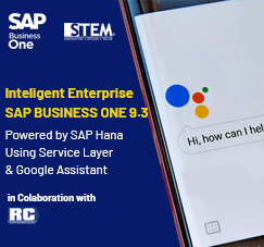 Perusahaan Cerdas dengan SAP Business One 9.3 oleh SAP Hana dan Google Assistant