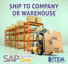 SAP Business One Tips Ship to Company or Warehouse