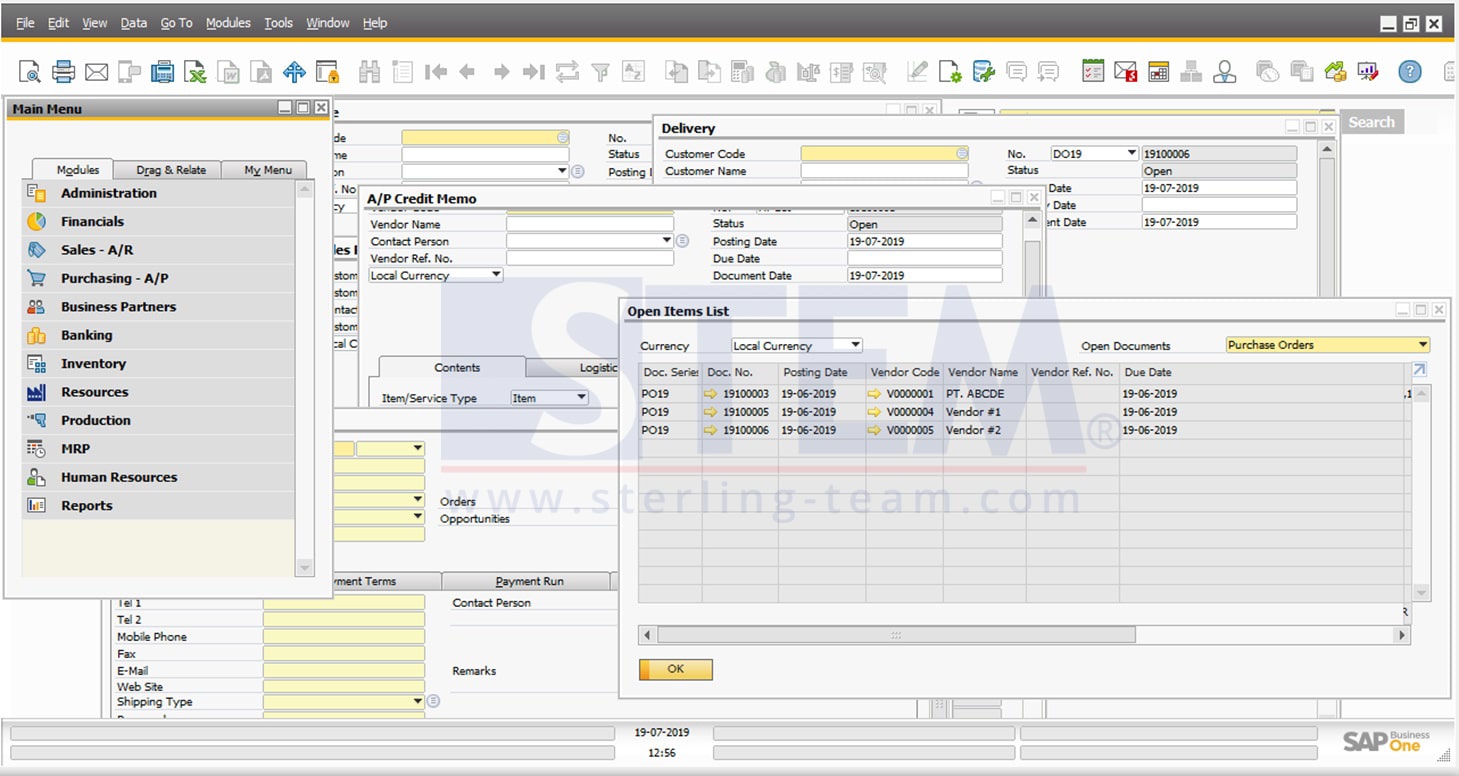 SAP_Business_One_Tips-STEM-Cascade Windows Feature on SAP B1