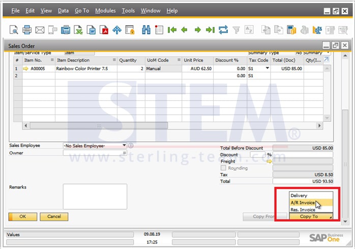 SAP_Business_One_Tips-Using Base Document Exchange Rate on Target Documenton SAP B1_01