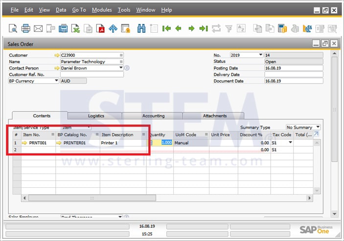 SAP_Business_One_Tips-Using Business Partner Catalog Number on SAP B1