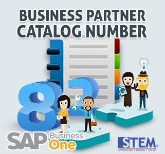 SAP Business One Tips Business Partner Catalog Number