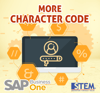 SAP Business One Tips More Char Code
