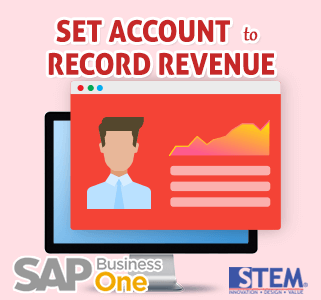 SAP Business One Tips Set Account to Record Revenue