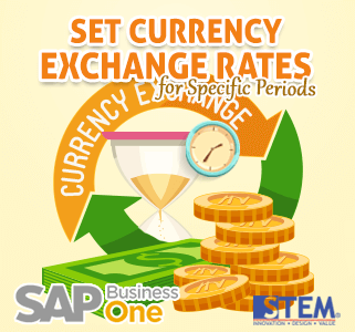 SAP Business One Tips Set Currency for Specific Periods