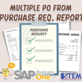 SAP Business One Tips Puchase Order from Purchase Request