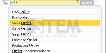 SAP Business One Tips Accessing Menu Using Lookup Menu Features