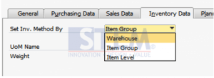 Change item