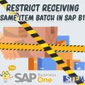 SAP-Business-One-Tips-restrict-receiving-same-item-in-sap