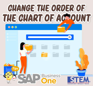Mengubah Urutan Chart of Account di SAP Business One