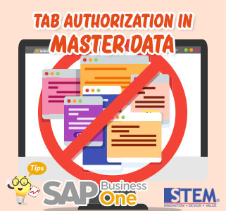 Otorisasi Tab Pada Master Data di SAP Business One