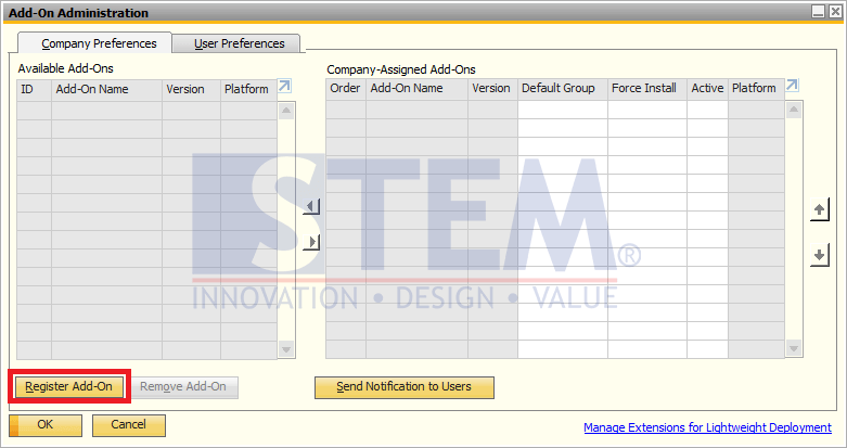 sap business one add ons How to Install AddOn on SAP Business One