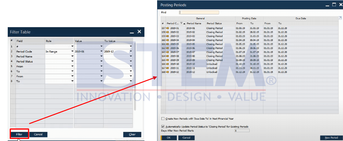 SAP Business One Tips - Posting Period Enhancement at SAP Business One version 10.0