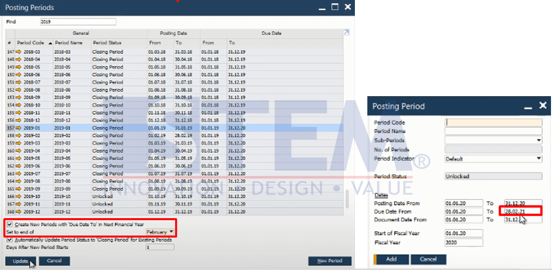 SAP Business One Tips - Posting Period Enhancement at SAP Business One version 10.0